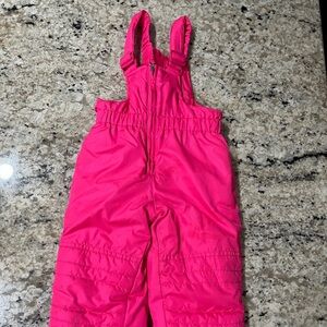Hot Pink Snowpants 2T